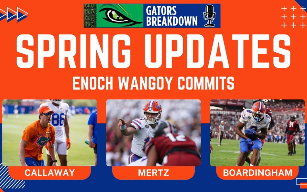 Florida Gators offense ready for next step with Callaway, Mertz and Boardingham | OT Enoch Wangoy commits