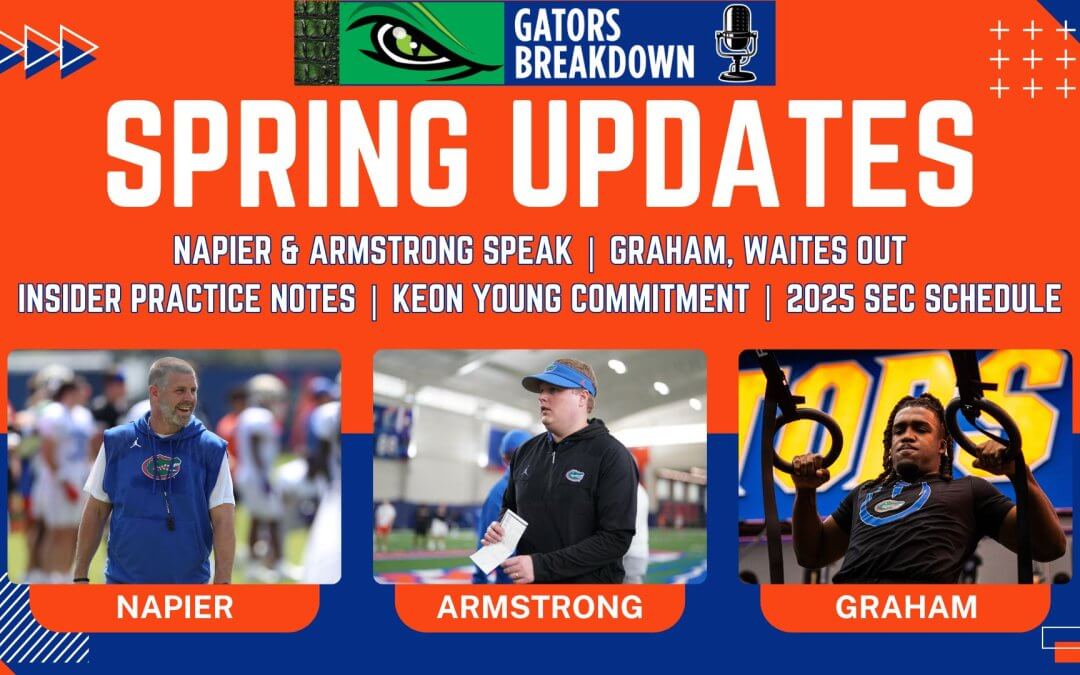 PODCAST: Myles Graham, Kam Waites OUT | Insider Practice Notes | Keon Young Commitment | 2025 SEC Schedule