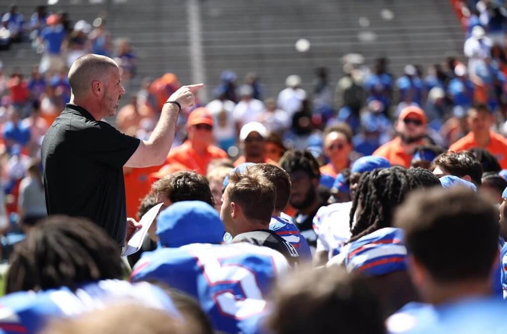 Billy Napier reviews Orange and Blue Game, Florida Gators spring practice