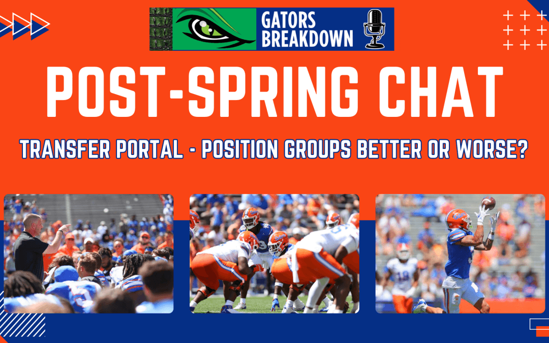 How aggressive will the Florida Gators be in the transfer portal? | Position groups better or worse?