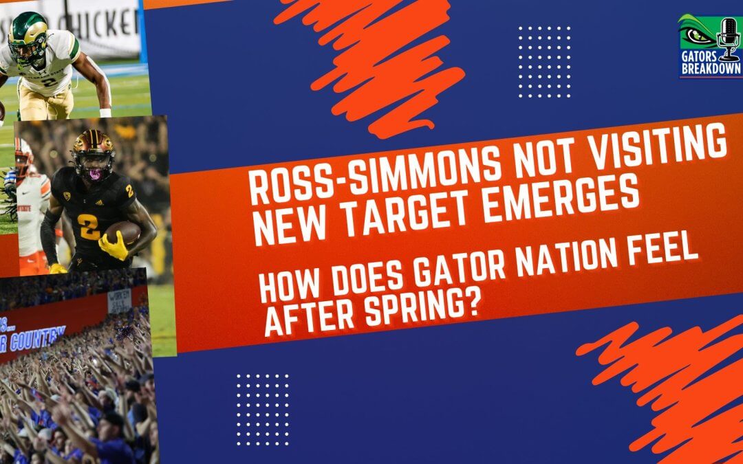 Transfer portal WR Justus Ross-Simmons not visiting | How do Florida Gators fans feel after spring?