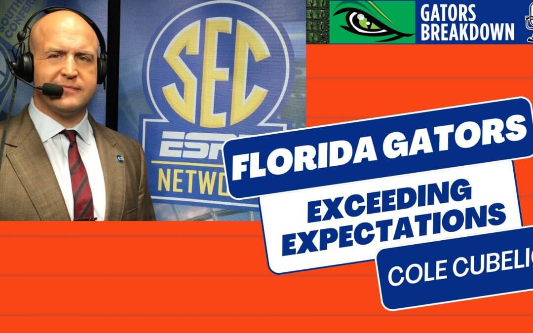 EXCEEDING EXPECTATIONS: ESPN’s Cole Cubelic higher than many on the 2024 Florida Gators