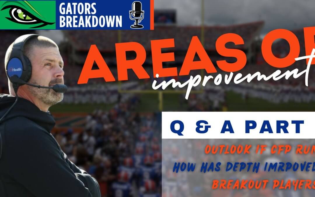 The Florida Gators NEED to improve in these areas | Q & A Part 1