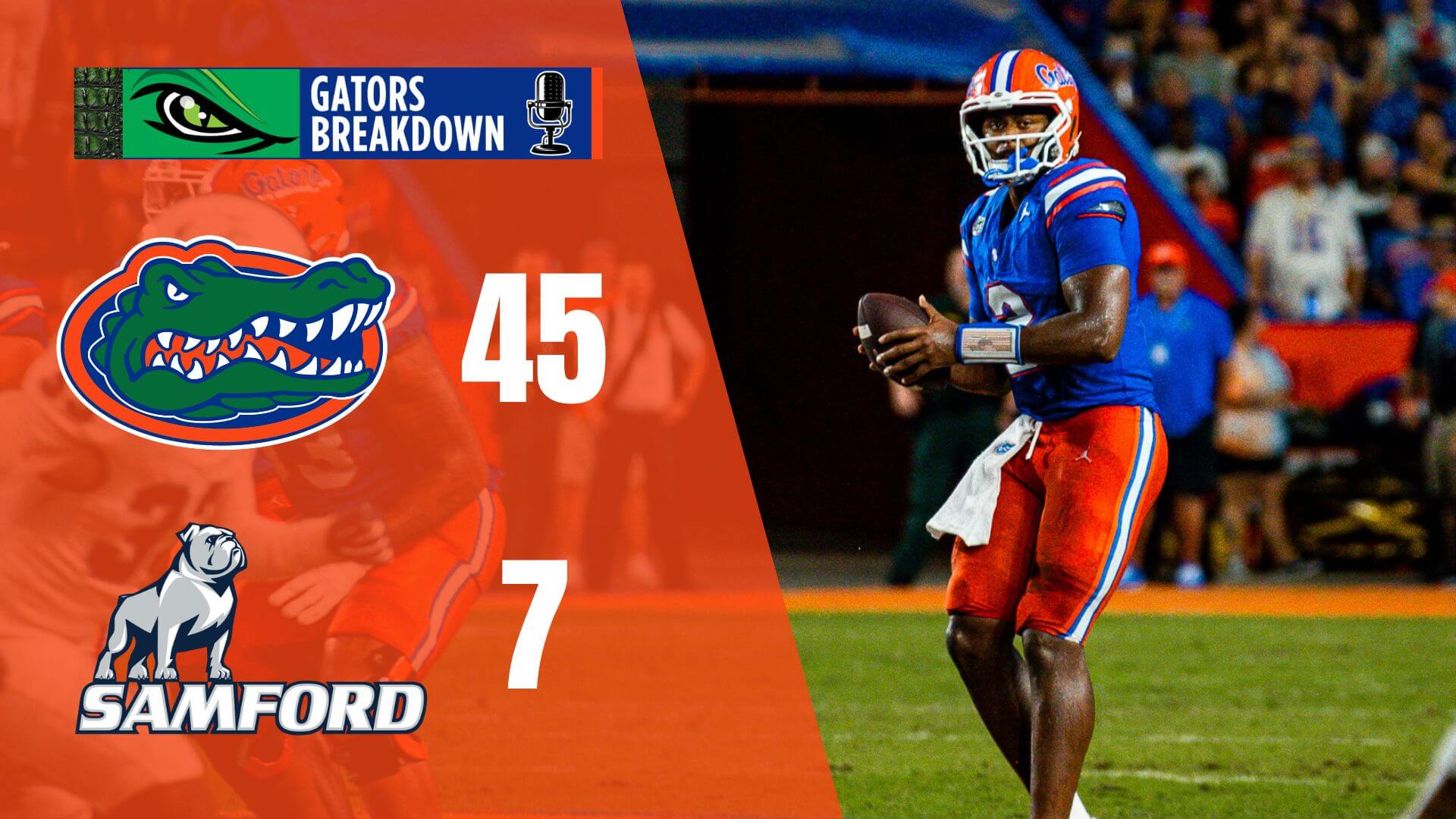 Florida 45 Samford 7