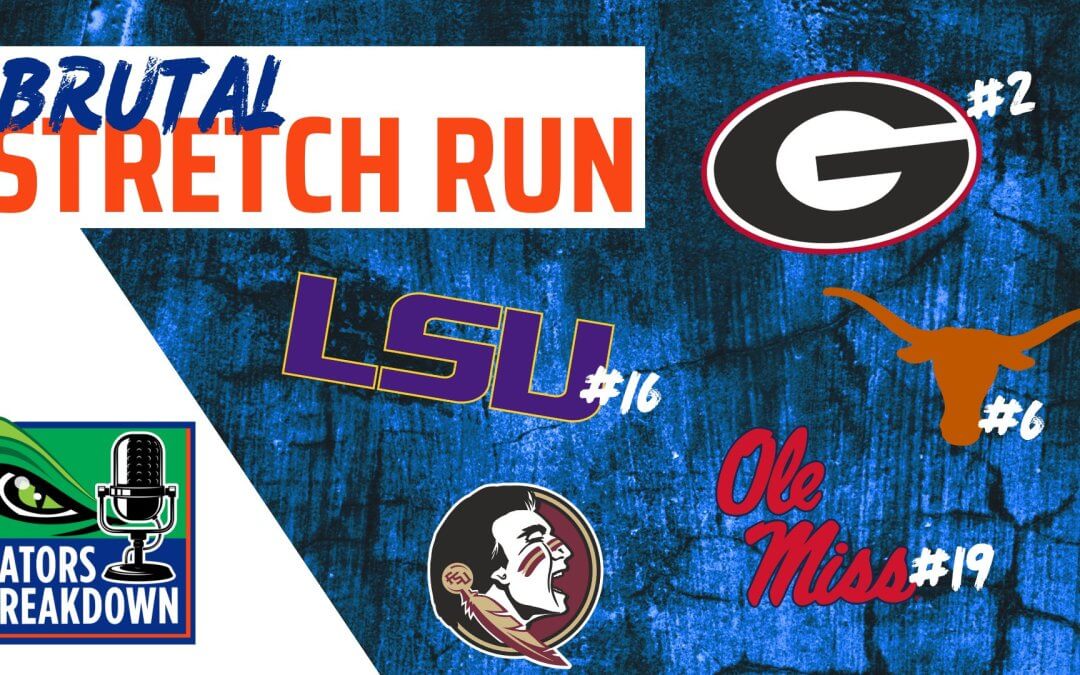 Brutal November stretch for the Florida Gators starts with rival Georgia