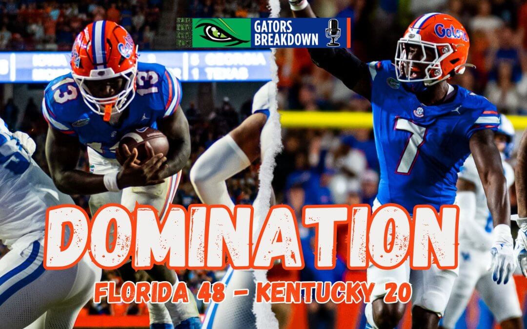 Gators Dominate: Florida Snaps Kentucky Streak with Explosive 48-20 Victory in The Swamp