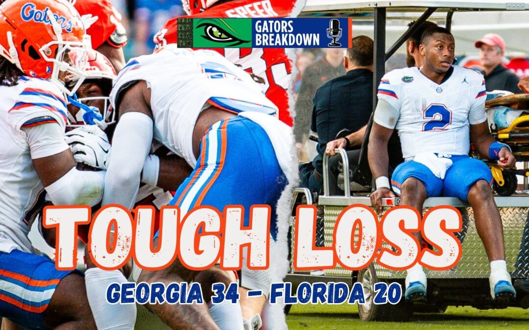 Florida battles and falls to Georgia 34-20 | DJ Lagway carted off