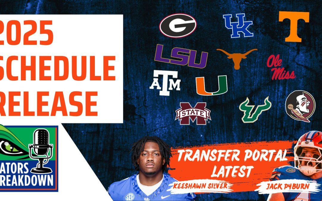 REACTION: 2025 Florida Gators Schedule REVEALED | Latest in Transfer Portal